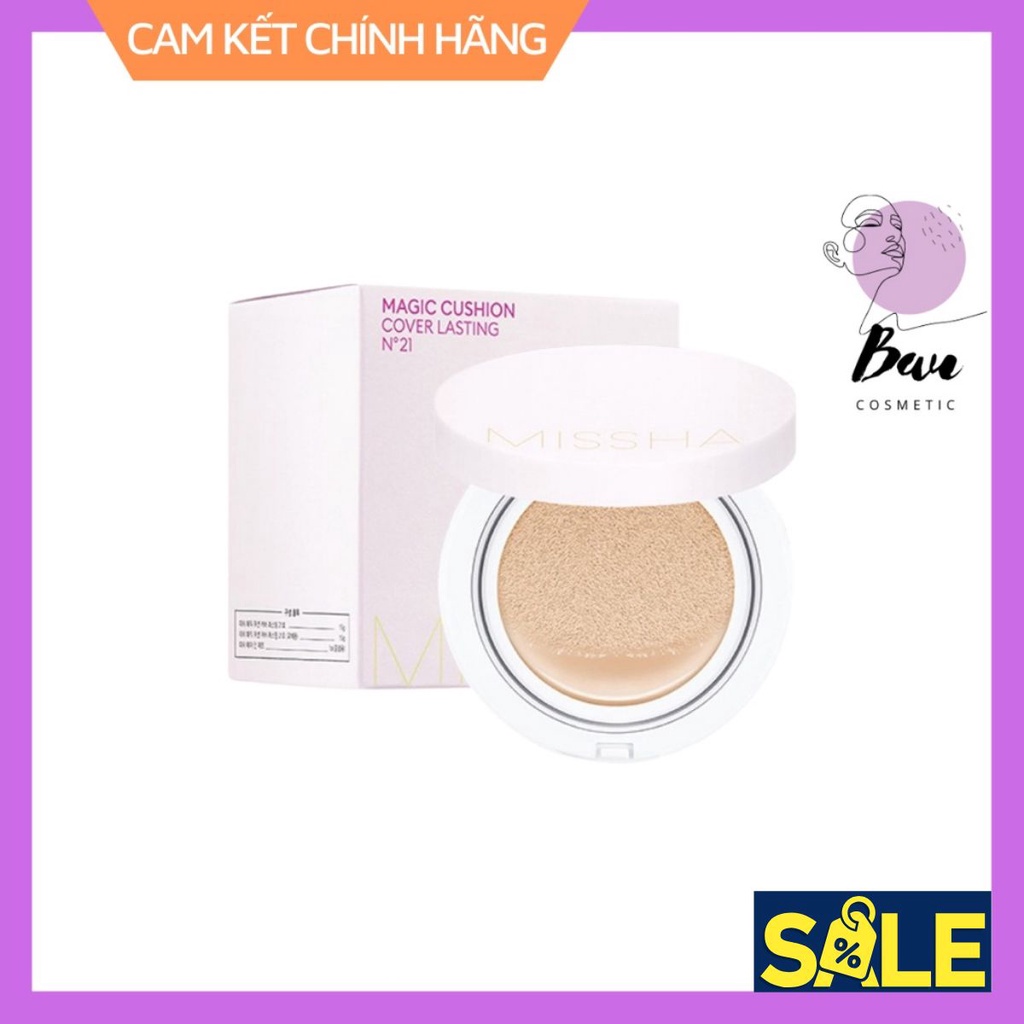 PHẤN NƯỚC MISSHA MAGIC CUSHION COVER LASTING TONE 21