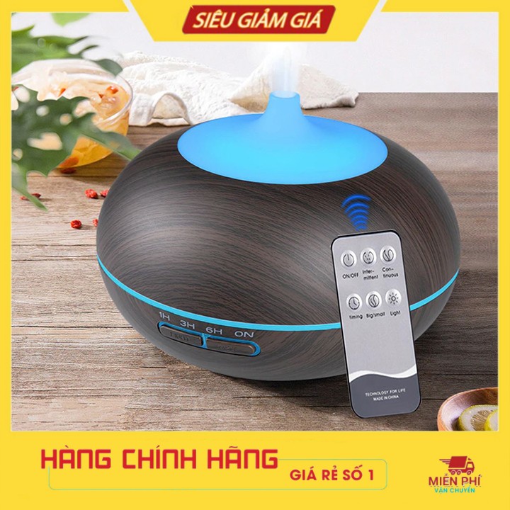Máy xông tinh dầu khuếch tán tạo ẩm bí ngô