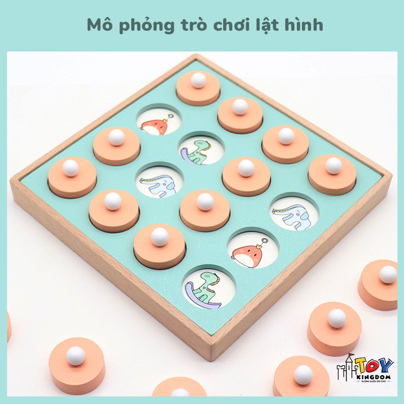 [Mã LIFETOYS1 giảm 30K đơn 99K] Đồ Chơi Thông Minh Rèn Luyện Trí Nhớ Dành Cho Bé >2 tuổi - 12 Chủ Đề Sáng Tạo