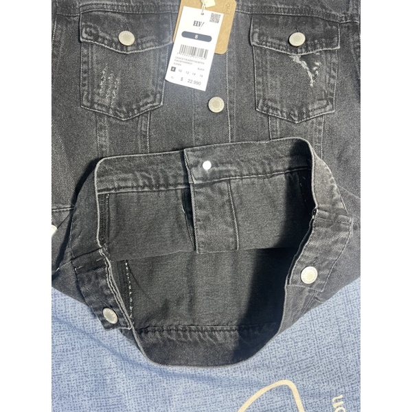 Áo bò bé trai ELV 4-15 tuổi  Áo khoác bò denim xuất dư 0822