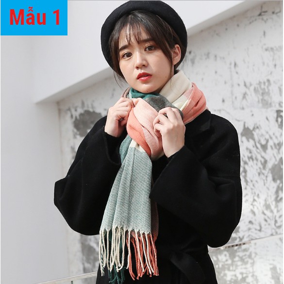 <Tặng Kèm Khi Mua Hàng Tại Shop: Hangducxachtay247> Khăn len nam nữ chất liệu mềm mại, thời trang thu đông 2020