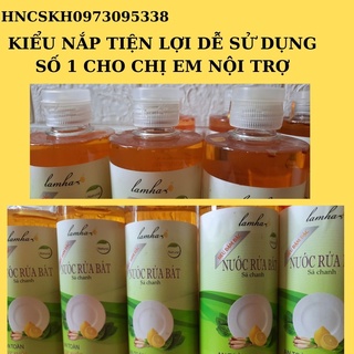 Nước rửa bát sả chanh Lam Hà 500ml