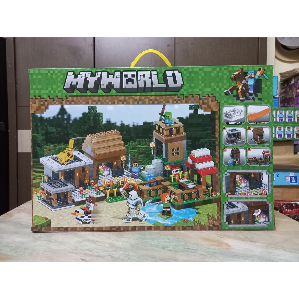 Lắp Ráp Myworld Xếp Hình Nông Trại Chiến Binh LB600