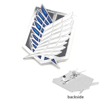 Huy hiệu cài áo hình anime Attack on Titan độc đáo thời trang