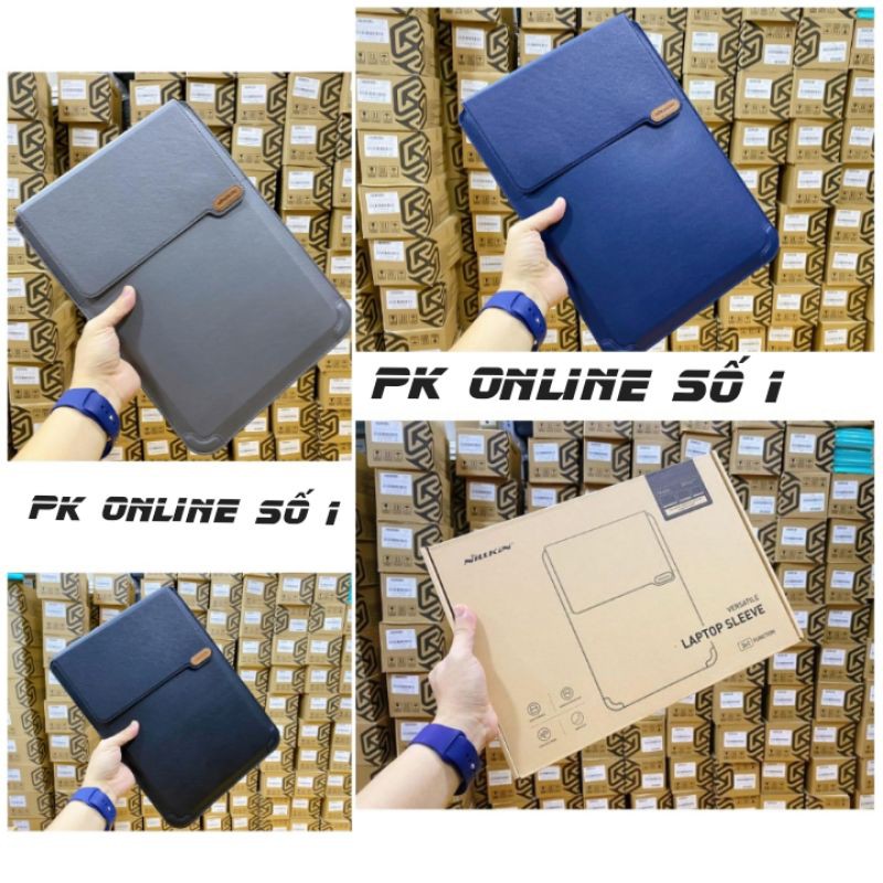 Túi Chống Sốc 3 in 1 NILLKIN VERSATILE LAPTOP SLEEVE Macbook Air, MacBook Pro, RedmiBook, Huawei Matebook