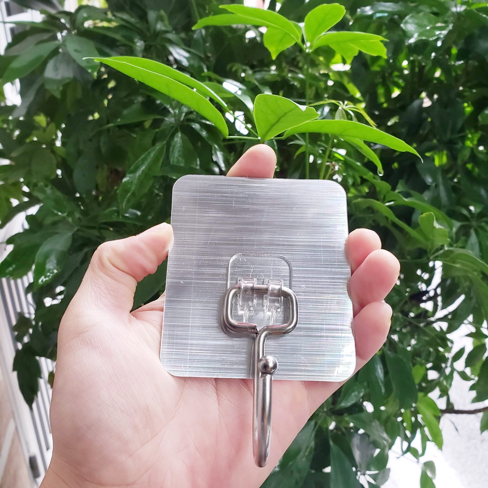 Móc treo tường móc treo đồ dán tường siêu dính chịu lực 5kg