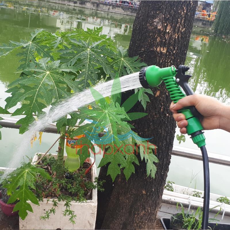 Bộ vòi xịt nước tưới cây, rửa xe 7 trong 1 + 20m dây 8/11