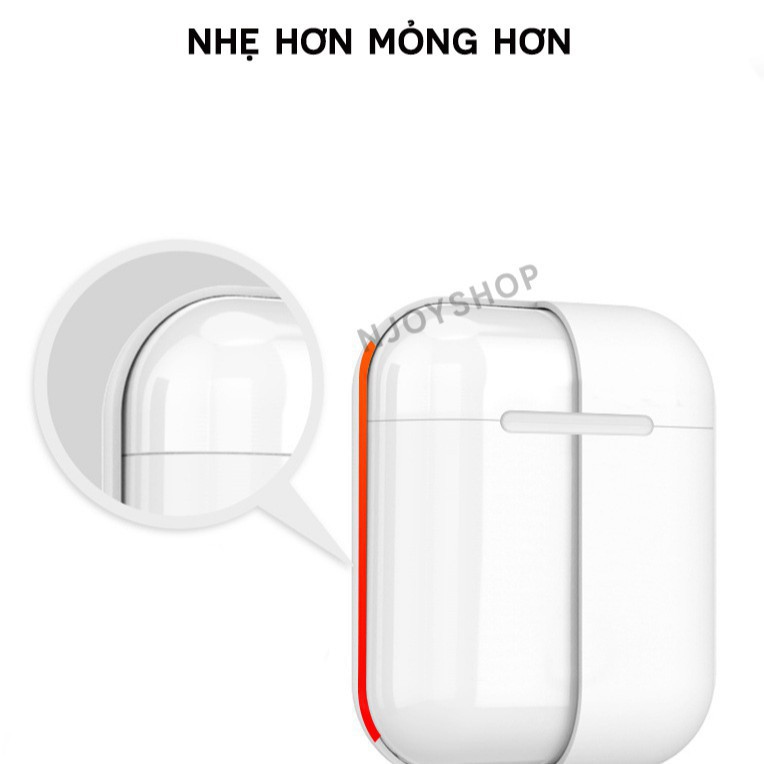 CASE AIRPOD PAZIC CHỐNG BẨN CHỐNG VÂN TAY SILICON CHO AIRPOD 1 AIRPOD 2 NJOYSHOP ỐP AIRPOD HỘP ĐỰNG AIRPOD