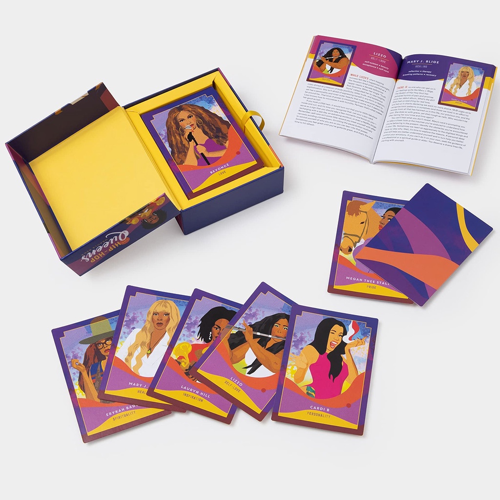 Bộ Bài Hip-Hop Queens Oracle (Mystic House Tarot Shop) - Bài Gốc Authentic Chính Hãng 100%