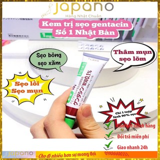 Kem mờ sẹo Nhật Bản Gentacin Nhật Bản hỗ trợ liền da làm đầy sẹo lõm 10g - Japano