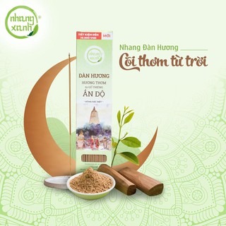Nhang Xanh Đàn Hương Ấn Độ - Nhang sạch tự nhiên không hóa chất an toàn cho sức khỏe