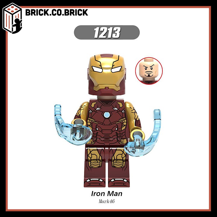 Đồ chơi Lắp ráp Minifigures Siêu anh hùng Super Heroes Mô hình Iron Man Người Sắt X0252