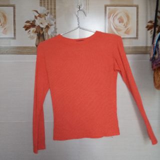 Croptop dài tay len gân