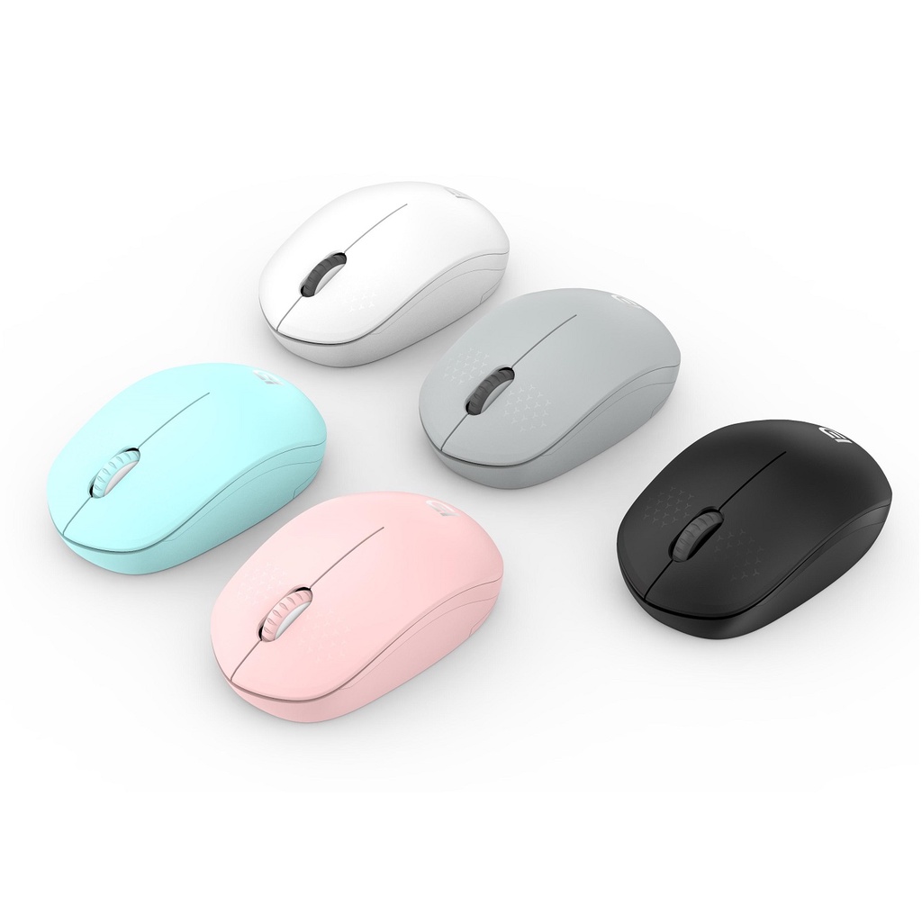 Chuột Mouse không dây FD-i210 Green/Pink Chính hãng (Có pin, 1xAA)