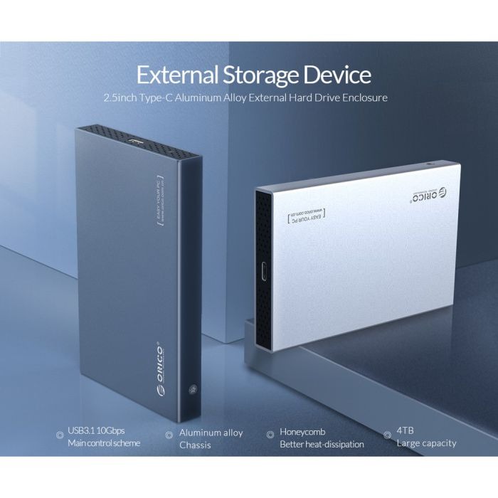 Ổ Cứng Ngoài Orico 2518c3-g2 2.5in Type-C 3.1 Gen 2 Cổng | BigBuy360 - bigbuy360.vn