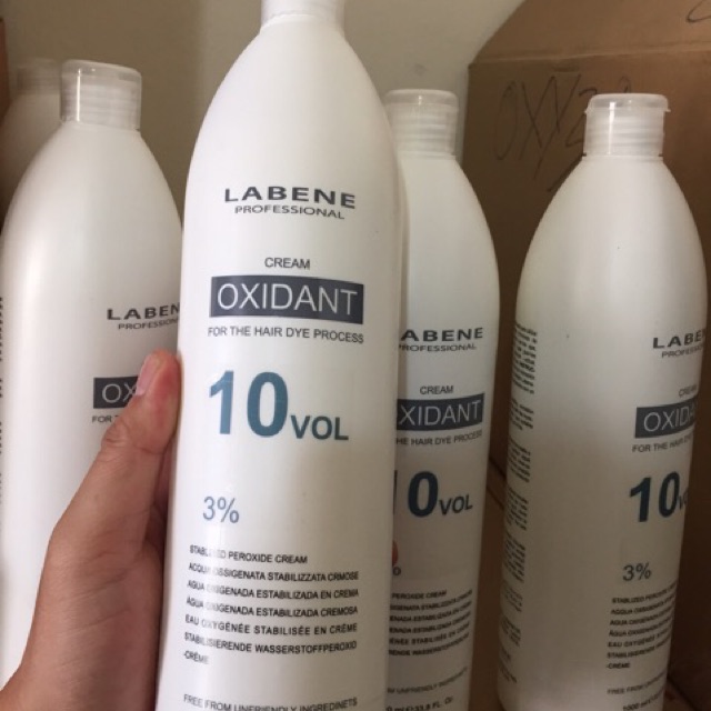 Oxi trợ nhuộm không rát da đầu Labene 1000ml