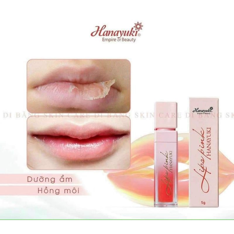 SON DƯỠNG HỒNG MÔI HANNAYUKI CHÍNH HÃNG