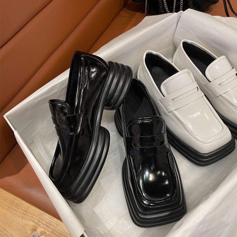 Giày Lười Nữ Mũi vuông Đế 5 phân SÀNH ĐIỆU