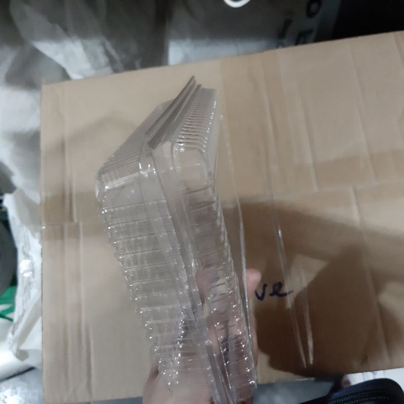 Lốc 100 cái hộp nhựa định hình H25- Hộp H25- Hộp nhựa định hình đựng 700 gr
