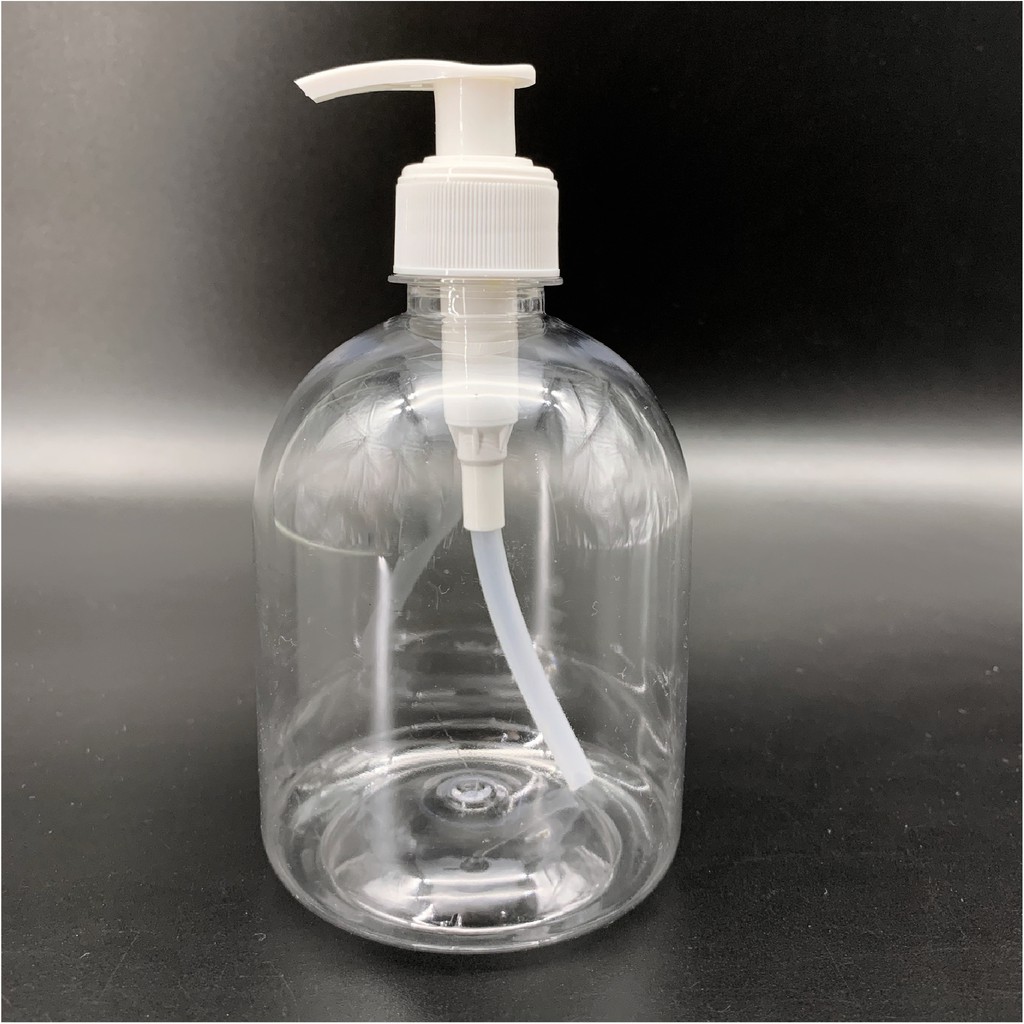 Vỏ chai nhựa PET trong suốt 500ml/250/ml/120ml – Vòi bơm/ vòi xịt/ nắp bật có thể tháo rời