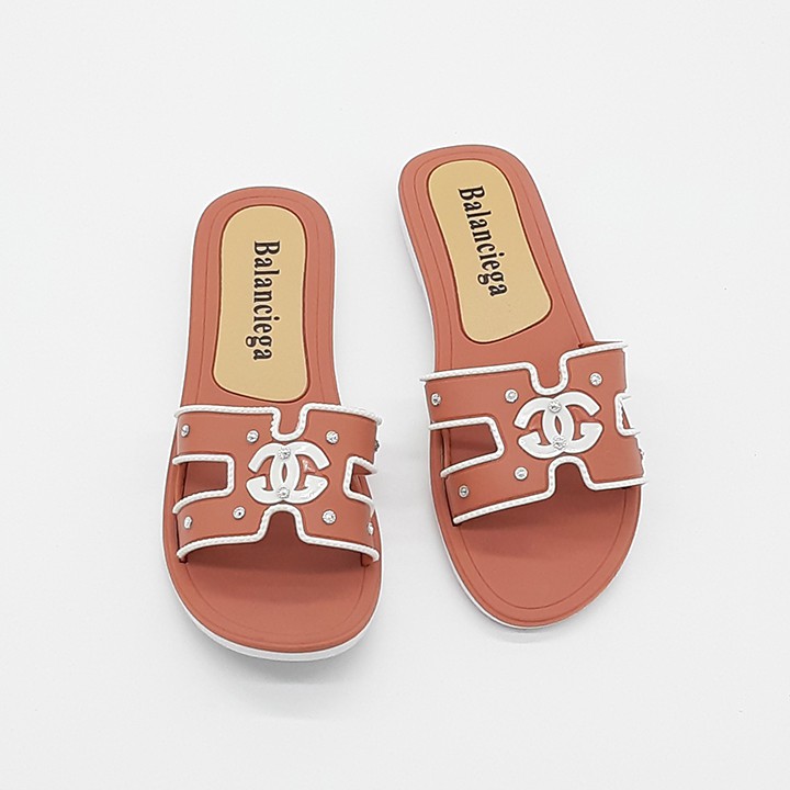 Dép lê bệt nữ quai ngang chất liệu mềm mại êm chân đúc nguyên khối thời trang VYS TA5811 (Nhiều màu)