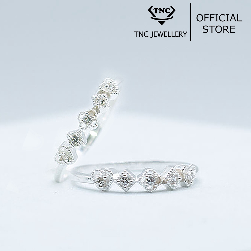 Nhẫn Bạc Nữ Bông Hoa Sao Nhẹ Nhàng, Thanh Lịch -Trang Sức TNC JEWELLERY