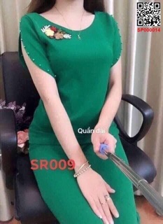 Đồ bộ thun cát hàn tay xẻ nút