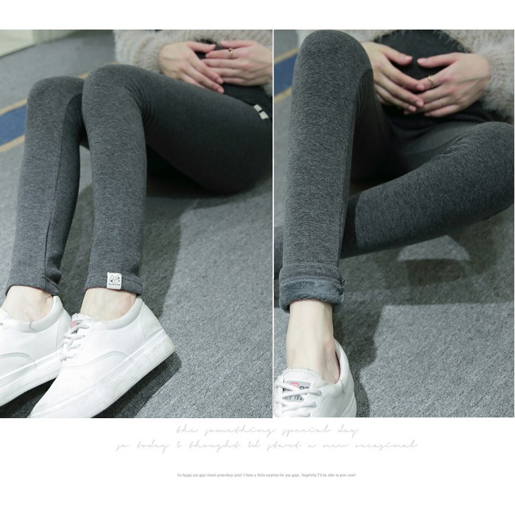 Quần legging mèo lót lông