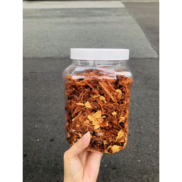 Khô gà cháy tỏi Ông Béo 500gr, Nhà Làm, Ngon như khô bò. | BigBuy360 - bigbuy360.vn