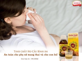 Tinh chất ho Amber Cầu bình an