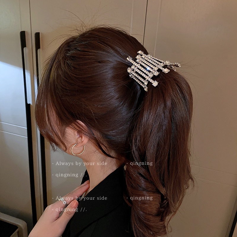 Dây Cột Tóc Đính Đá Pha Lê Kim Cương Hình Học Đa Năng Thời Trang Cho Nữ | BigBuy360 - bigbuy360.vn