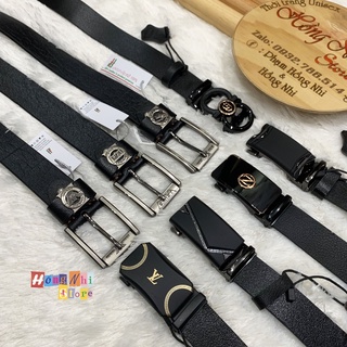 Dây Nịt Da Nam, Dây Nịch Thắt Lưng Da Nam Đầu Kéo Khoá Kim Cao Cấp Ulzzang