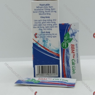BBM Plus Cát Linh - Muối Súc Miệng