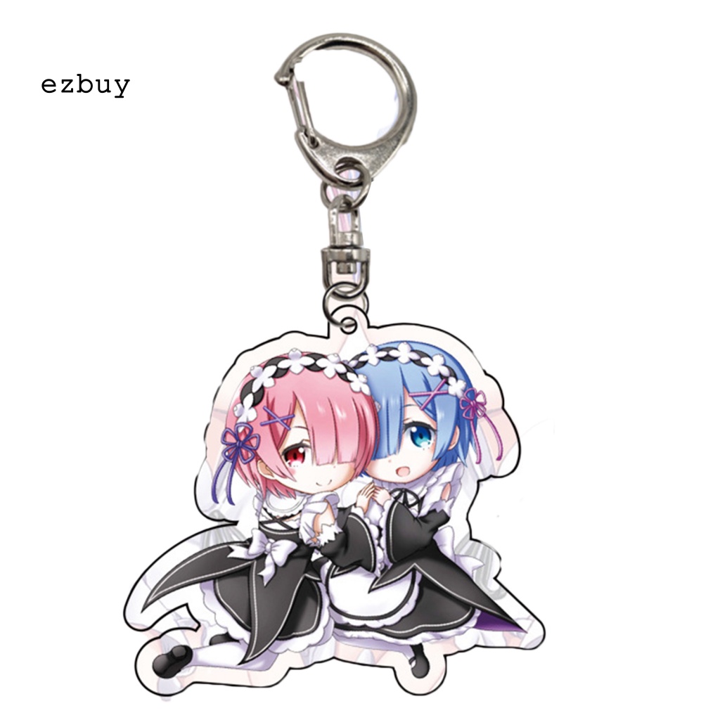 Móc Khóa Hình Nhân Vật Rem Anime Xinh Xắn Cho Bé