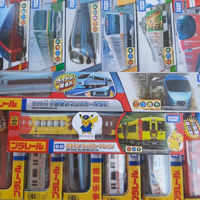 Đồ chơi đoàn tàu chạy PIN chính hãng Takara ToMy (hàng xuất Nhật)
