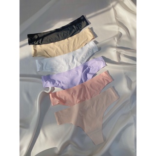 Quần lót nữ lọt khe su lụa đúc không đường may pastel hàng loại 1