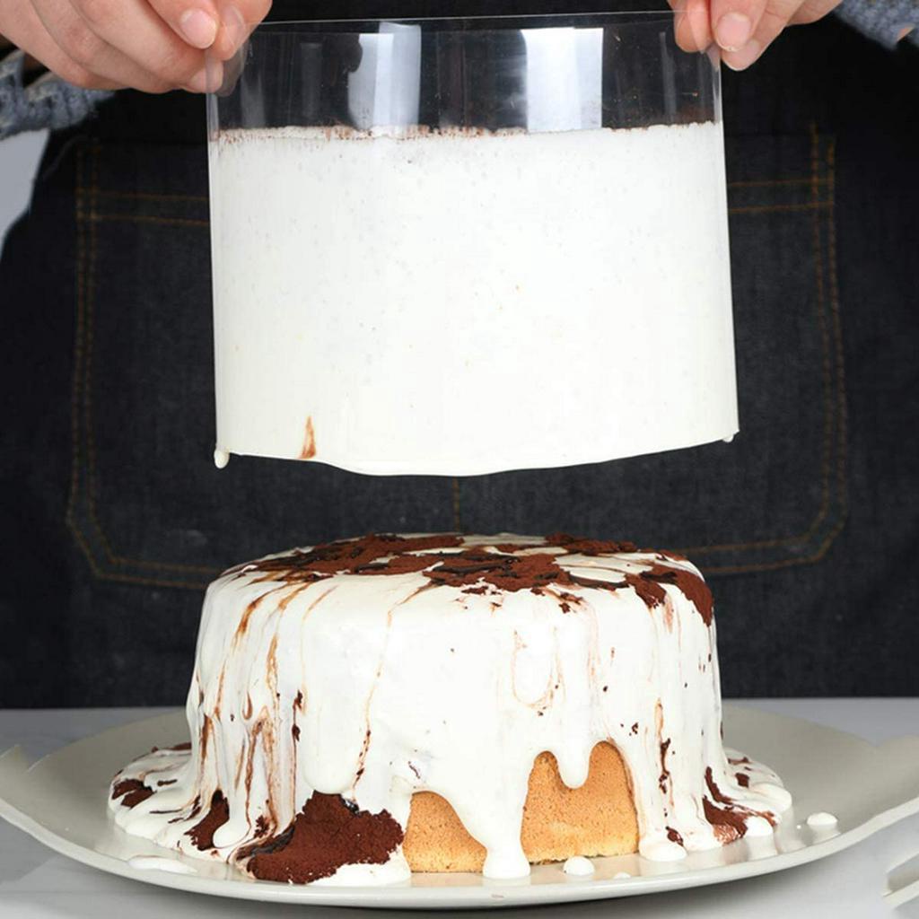 Cuộn Nhựa PET Trong Suốt ANAEAT Quấn Viền Bánh Kem Dài 10m