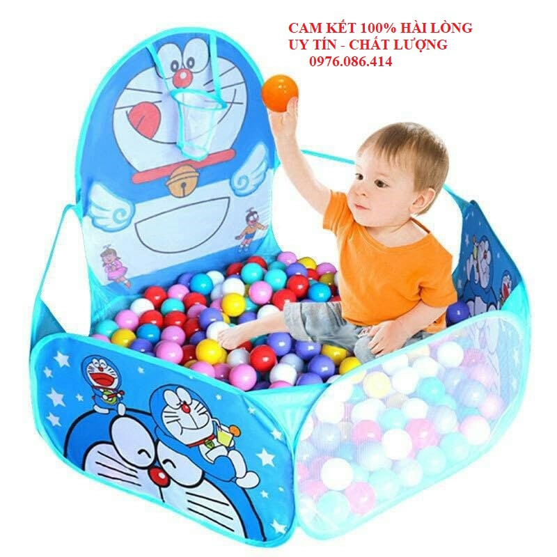 Nhà banh kèm 100 banh cho bé