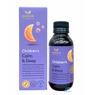 Siro ngủ ngon harker calm & sleep tím - 150ml