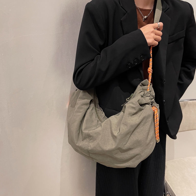 Túi Đeo Vai Mềm Mại Màu Trơn Thời Trang Mùa Đông Chất Lượng Cao Có 7 Kiểu Tùy Chọn