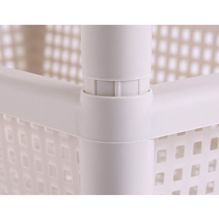 Kệ nhựa nắp gỗ 4 tầng tiện lợi RY268