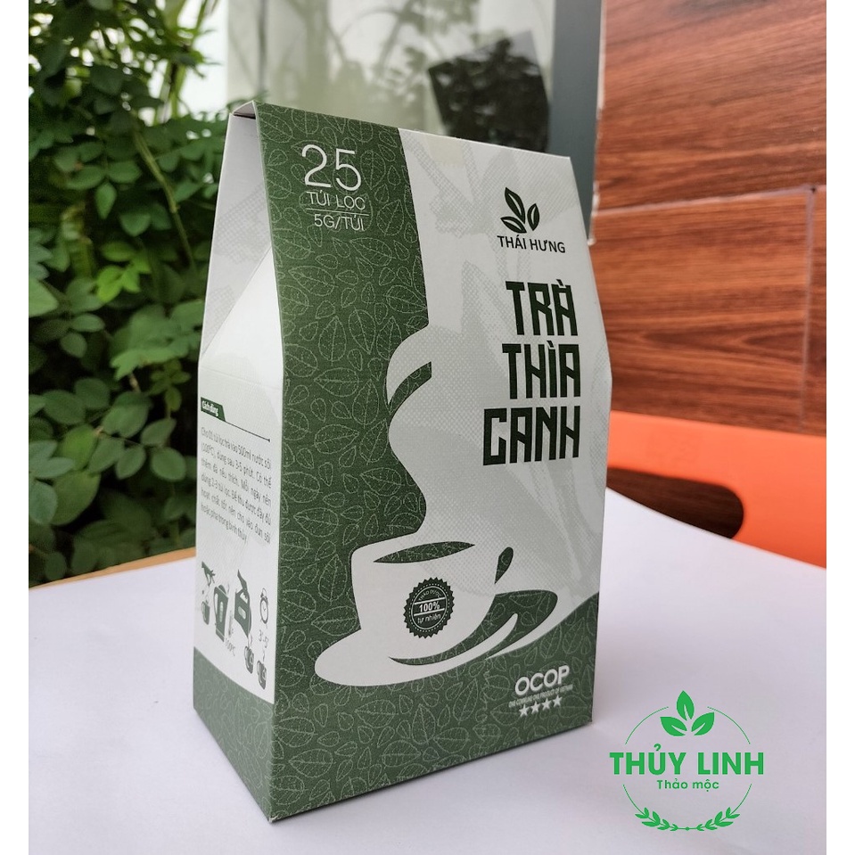 Trà Thìa canh Thái Hưng (25 túi lọc x 5g) Khắc tinh của tiểu đường