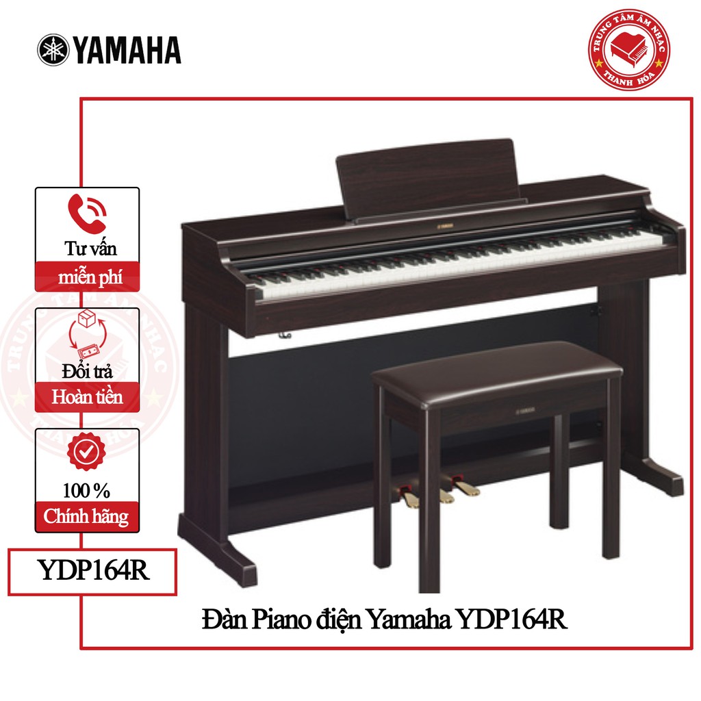 Đàn Piano điện Yamaha YDP164R - Hàng Chính hãng