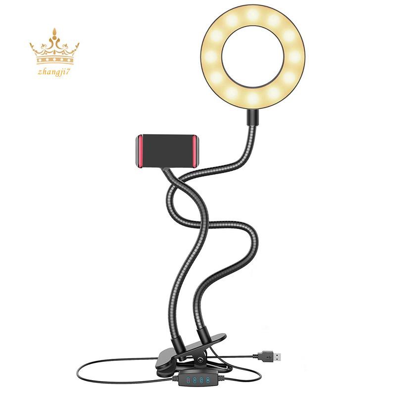 (Đang Bán) Bộ Thiết Bị Đèn Trợ Sáng Cho Máy Ảnh 3 Chế Độ E 10