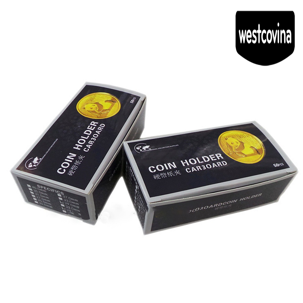 [Hot]☀ Bộ 100 Đế Giấy Các Tông Cho Đồng Xu 20.5 / 23 / 25 / 27.5 / 31.5 / 35mm