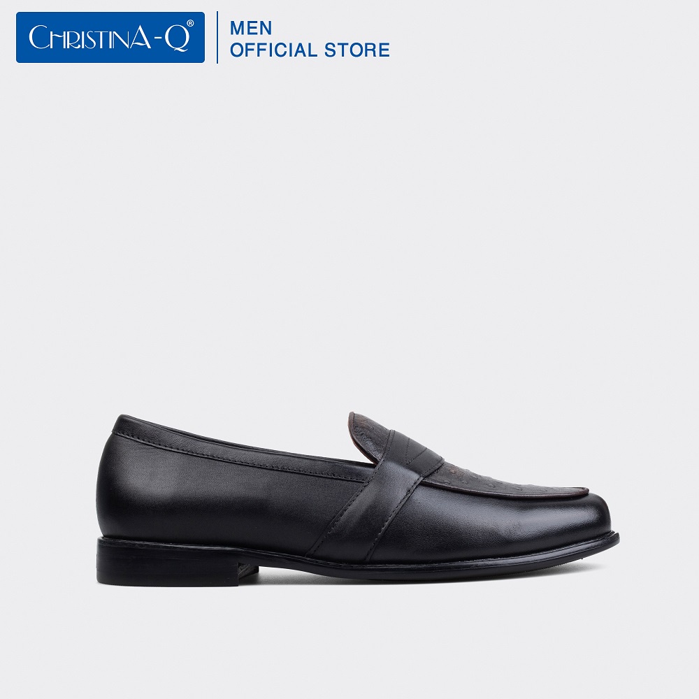 Giày lười công sở da cao cấp ChristinA-Q GNA381