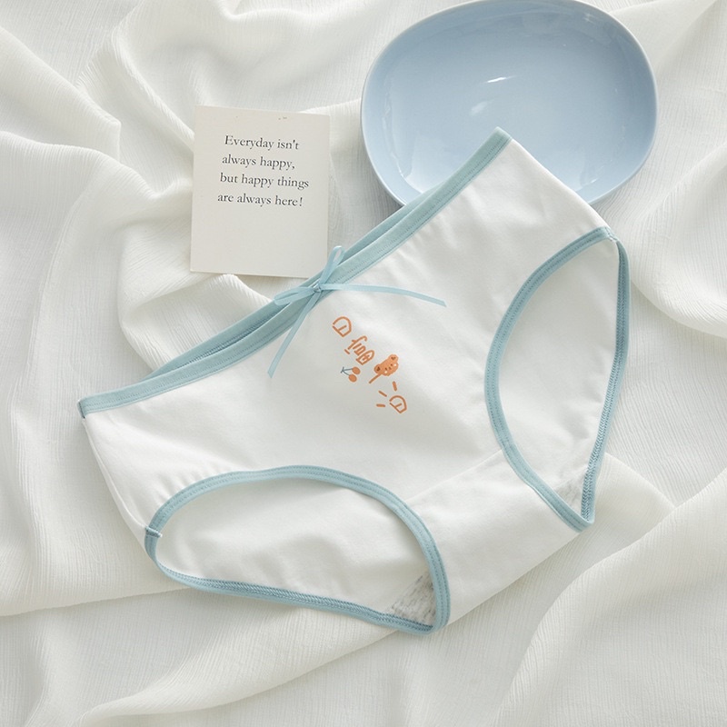 Hàng Mới Về . Combo 5 Quần Lót Học Sinh Sinh Viên. Quần Lót dễ thương chất cotton