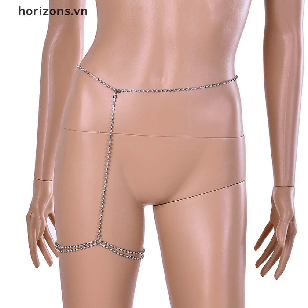 Dây Đeo Hông Đính Pha Lê Quyến Rũ Thời Trang Cho Nữ