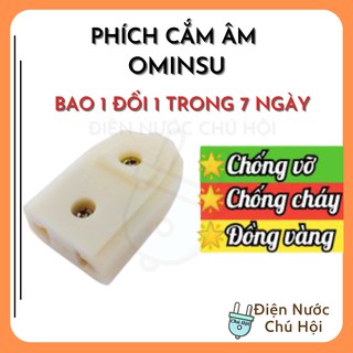 Phích cắm âm chống vỡ ominsu® siêu bền điện nước chú hội
