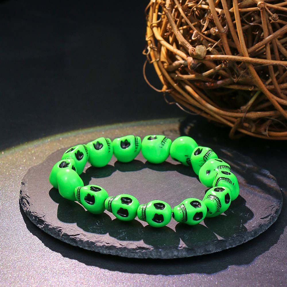 Vòng tay hình đầu lâu phong cách Hàn Quốc thời trang cho nữ